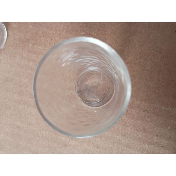 Set of 4 Optic Glass Shot Glasses - Picture 3 of 4